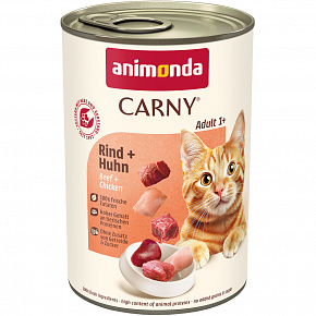 ANIMONDA konzerv CARNY Adult - marhahús, csirke 400g ANIMONDA konzerv CARNY Adult - marhahús, csirke 400g
