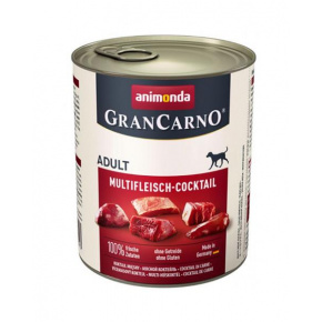 Animonda GRANCARNO® kutya felnőtt multimeat koktél bal. 6 x 800g-os konzervdoboz