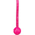 Soft & Strong, labda pánttal, TPR, 27 cm, rózsaszín
