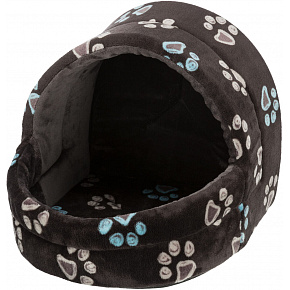 Plüss kuckó JIMMY 40 x 35 x 35 cm taupe-szürke mancsokkal Plüss kuckó JIMMY 40 x 35 x 35 cm taupe-szürke mancsokkal