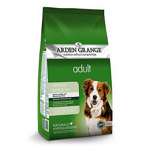 Arden Grange Felnőtt Kutyáknak Friss Báránnyal és Rizzsel 6kg