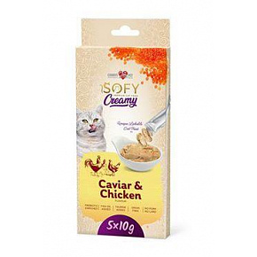 Aiko Cat SOFY krémes kaviár és csirke finomság 5x10g