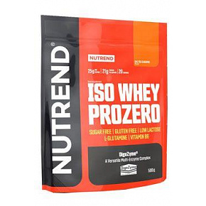 Nutrend ISO WHEY PROZERO sós karamell 500g