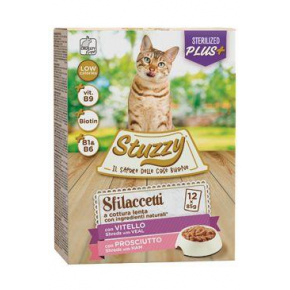 Stuzzy Cat pocket Adult Sterilizált sonka 12x85g