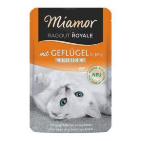 Miamor Cat Ragout Junior zsebbaromfi zselében 100g