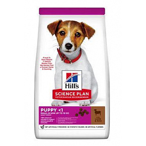 Hill konzervdoboza. SP Puppy Small&Mini Bárány&Rizs 1,5kg