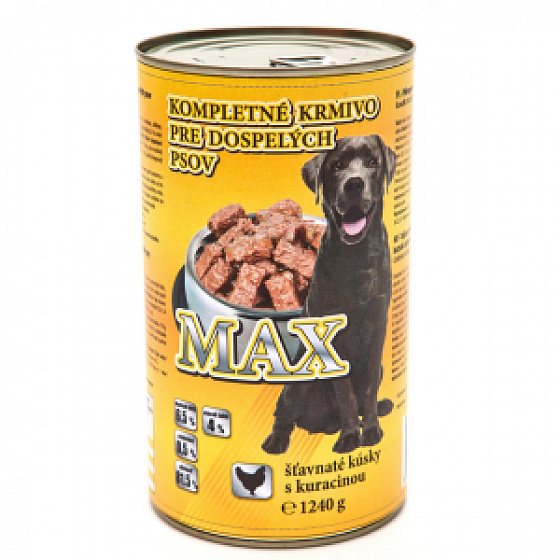 MAX konzerv Baromfi 1240g