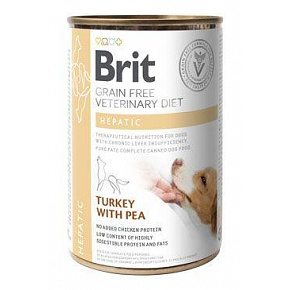 Brit VD Dog GF konz Hepatic 400g Brit VD Dog GF konz Hepatic 400g