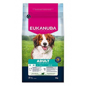Eukanuba Dog Adult Small&Medium bárányban gazdag 3kg