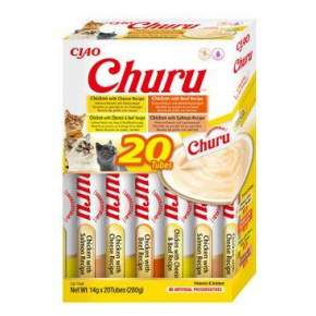 Churu Cat BOX Csirke és marha változat 20x14g