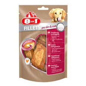 Treats 8in1 filé skin&coat S 80g