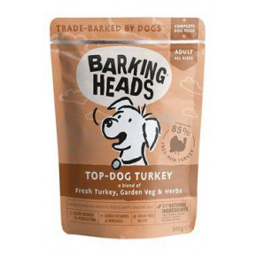 BARKING HEADS Top Dog pulyka kapszula 300g