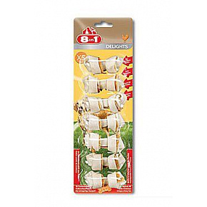 8in1 Delights Chicken Bones XS/7db 8in1 Delights Chicken Bones XS/7db