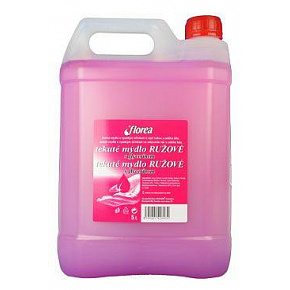 Folyékony szappan Florea rózsaszín 5l