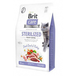 Brit Care Cat GF sterilizált súlykontroll 2kg