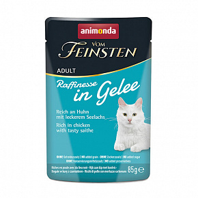 ANIMONDA VF Raffinesse zselében - csirke és fekete tőkehal, 85 g