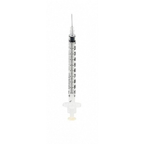 KRUUSE U100 inzulin fecskendő 3 darab, 1 ml, 29 G x 1/2 tűvel