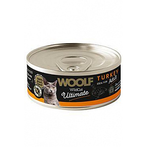 WOOLF WildCat Ultimate konz. Felnőtt Pástétom Pulyka 85g WOOLF WildCat Ultimate konz. Felnőtt Pástétom Pulyka 85g