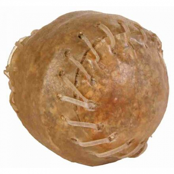 Bivalybőrből készült labda - töltött nagy 170g/8cm