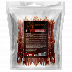 CEZZOO SNACK Puha kacsacsíkok 500g