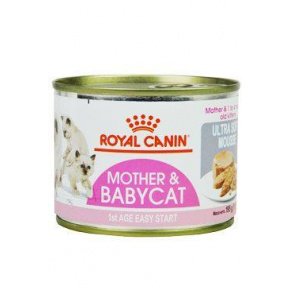 Royal Canin Feline Babycat 195g konzerv