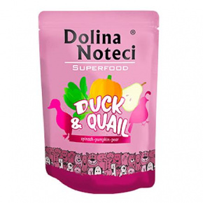 DOLINA NOTECI SUPERFOODS kacsa és fürj kutyáknak 300 g