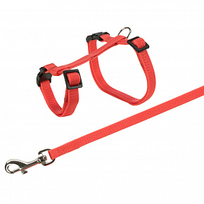 Nyúl hám pórázzal, gyorskioldó 25-44/1cm 1,25m