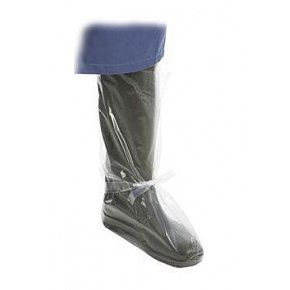 PE cipővédők, 50 cm magas, Standard KRUTEX, 25 pár