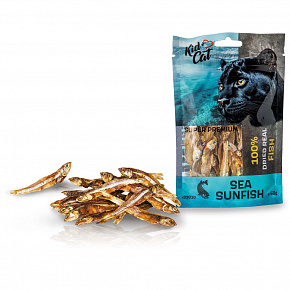 KIDCAT SUPER PREMIUM 100% szárított valódi SEA SUNFISH - szárított tengeri halacskák, 50 g KIDCAT SUPER PREMIUM 100% szárított valódi SEA SUNFISH - szárított tengeri halacskák, 50 g