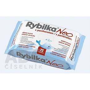 RYBILKA neo nedves törlőkendők 72db