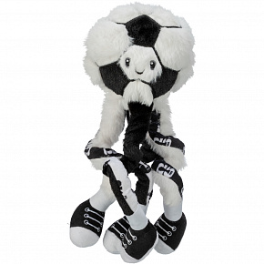FIFA 2026 futball labda lábakkal, 32 cm, bolyhos plüss, fehér/fekete - KORLÁTOZOTT AJÁNLAT FIFA 2026 futball labda lábakkal, 32 cm, bolyhos plüss, fehér/fekete - KORLÁTOZOTT AJÁNLAT