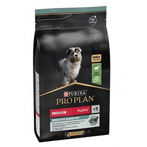 ProPlan Dog Puppy Medium SensitiveDigest Bárány 12kg