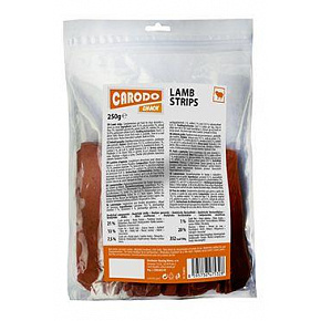 CARODO Dog jutalomfalat. Báránycsíkok 250g