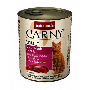 Animonda CARNY® cat Adult Adult multimeat koktél bal. 6 x 800 g-os konzervdoboz Animonda CARNY® cat Adult Adult multimeat koktél bal. 6 x 800 g-os konzervdoboz
