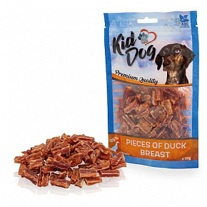 KIDDOG kacsamell darabok 80 g