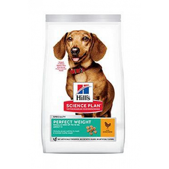 Hill konzervdoboza. SP Perfect Weight Adult Small Csirke1,5kg
