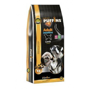 Puffins Dog Adult Sensitive bárány rizs 15kg