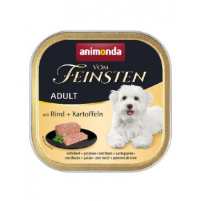 Animonda Vom Feinsten kutya ADULT marhahús és burgonya bal. 11 x 150 g