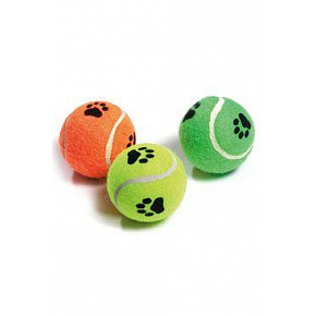 Játék kutya teniszlabda mancs 6cm KAR 3db 3db Játék kutya teniszlabda mancs 6cm KAR 3db 3db