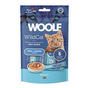 WOOLF WildCat Cream Regular Tonhal & Tőkehal 5x14g