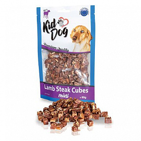 KIDDOG mini bárányhús kockák 80 g KIDDOG mini bárányhús kockák 80 g
