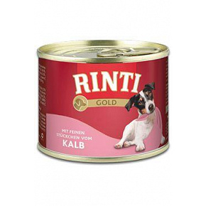 Rinti Dog Gold borjúhús konzerv 185g Rinti Dog Gold borjúhús konzerv 185g