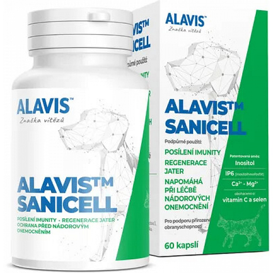 Alavis Sanicell kutyáknak és macskáknak 60 kapszula