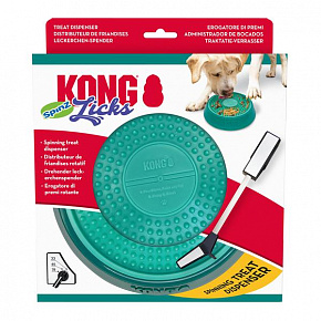 Kong Dog Licks Spinz L nyalogató alátét PP-polipropilén Kong Dog Licks Spinz L nyalogató alátét PP-polipropilén
