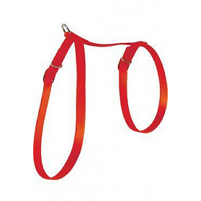 Macska hám nylon 10mm piros Zolux Macska hám nylon 10mm piros Zolux