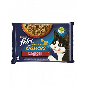 Nestlé FELIX Sensations cat Multipack pulyka és bárányhús kapszula 4x85 g Nestlé FELIX Sensations cat Multipack pulyka és bárányhús kapszula 4x85 g