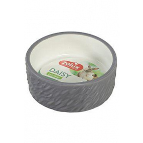 Miska keramická DAISY hlodavec 200ml šedá Zolux