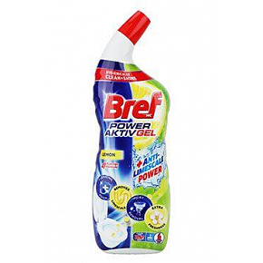 Bref Power Aktiv Lemon WC tisztító gél 700ml