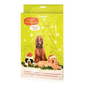 Adventi naptár kutyáknak 168g (24x7g) Tommi