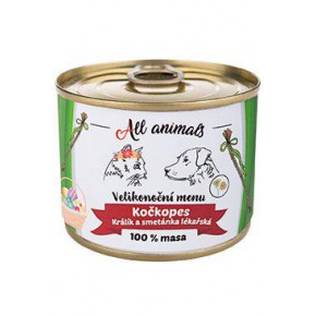 Minden állat Velikon.menü nyúl+krém 200g